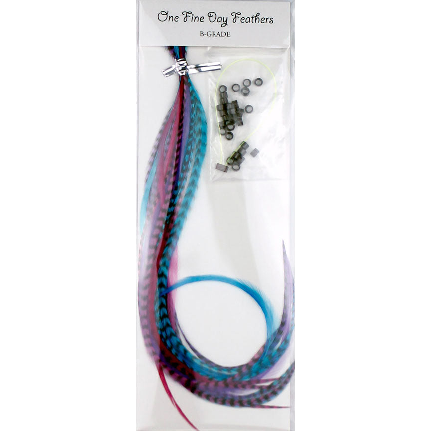 20x Discount B-Grade Feathers - Berry