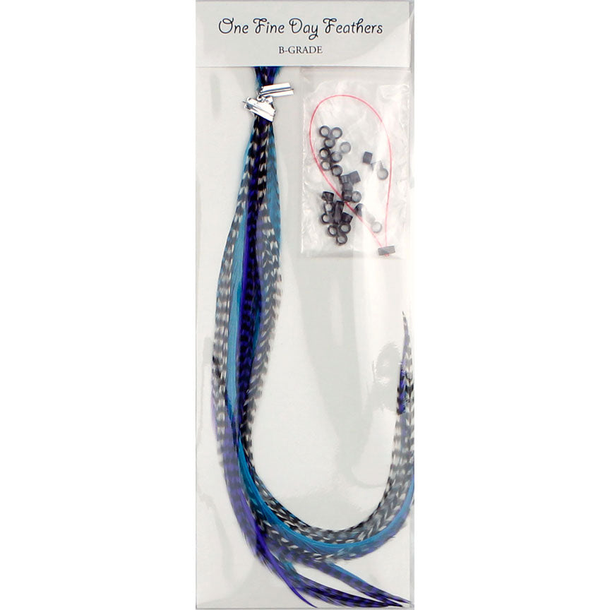 15x Discount B-Grade Feathers - Midnight