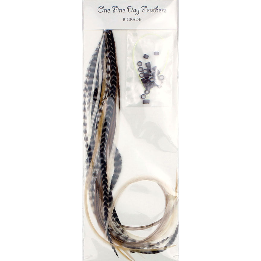 20x Discount B-Grade Feathers - Mixed Naturals