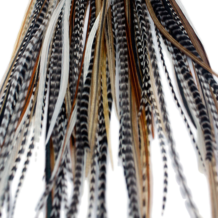 20x Discount B-Grade Feathers - Mixed Naturals