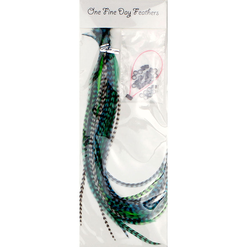 20x Short 7-9 inch Feathers - River